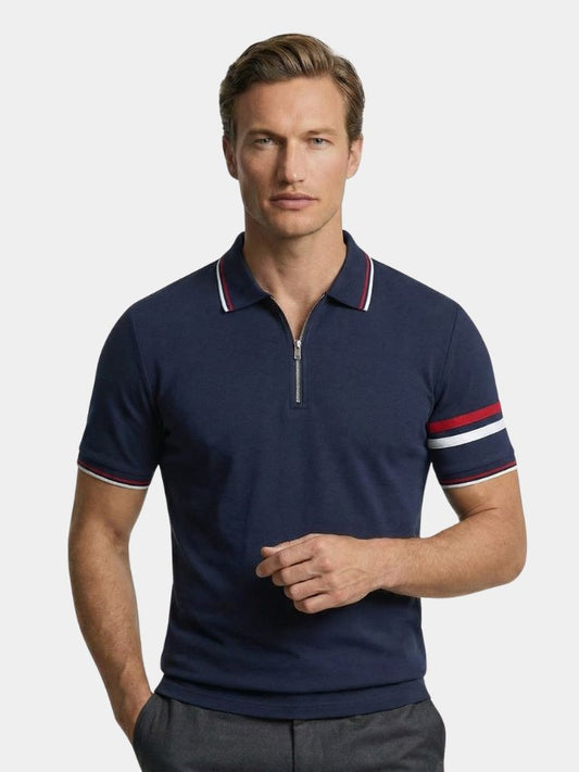 Horizon Striped Polo - Verocci Essentials