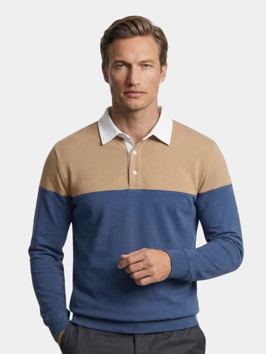 Alpine Zip-Neck Polo Pullover - Verocci Essentials