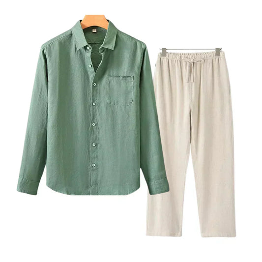 TheighT Linen Combo (Longsleeve)