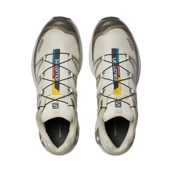Salomon XT-6 Almond Milk Portabella – Trail Sneakers