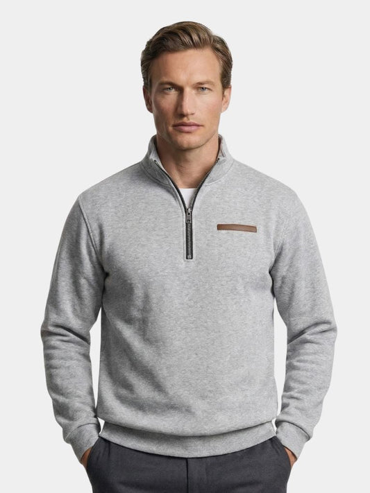 Slate Urban High Collar Pullover - Verocci Essentials