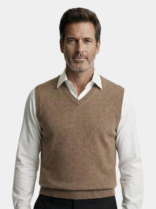 100% Merino Wool Sweater Vest - Verocci Essentials