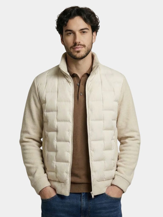 Alpine Cream Hybrid Jacket - Verocci Essentials