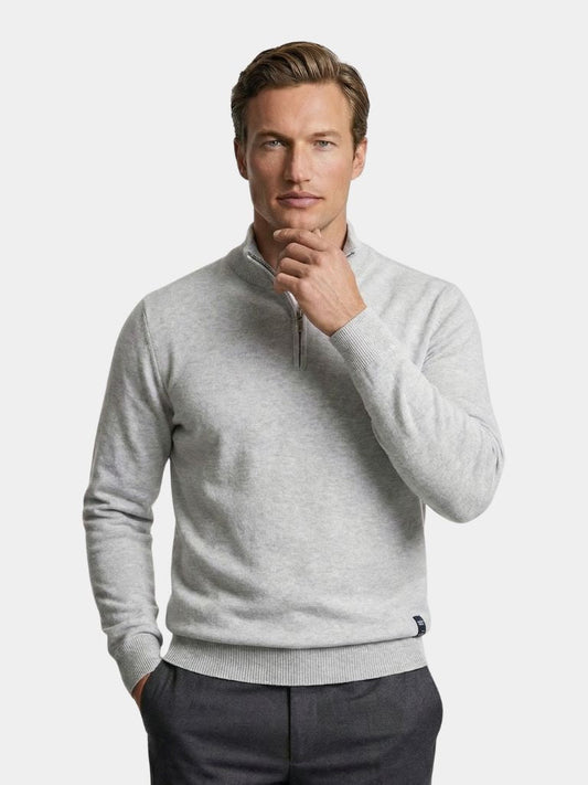 Half Zip Knitwear Pullover Sweater - Verocci Essentials