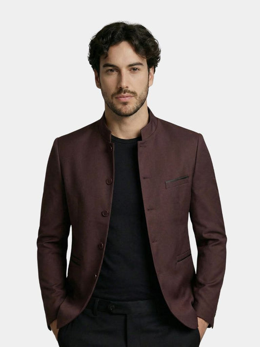 Elegant Collar Jacket - Verocci Essentials