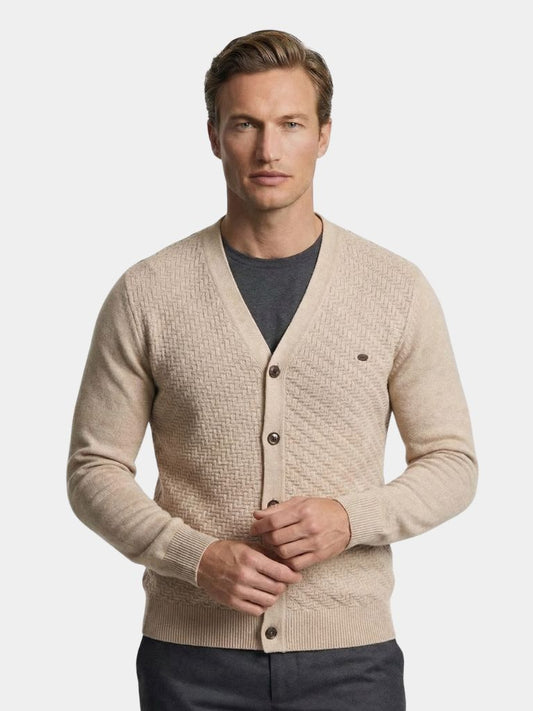V Neck Knitwear Cardigan - Verocci Essentials