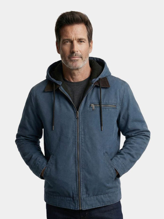 Essential Hooded Work Jacket - Verocci Essentials