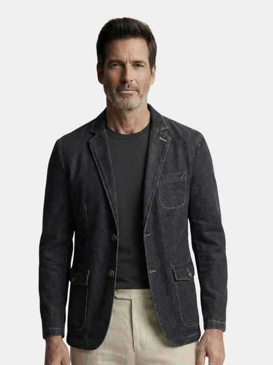 Denim Covenant Blazer Jacket – Verocci Essentials
