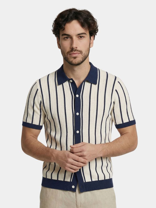 Atlantic Frame Knit Polo – Verocci Essentials