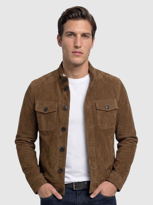 Garrison Suede Vintage Jacket - Verocci Essentials