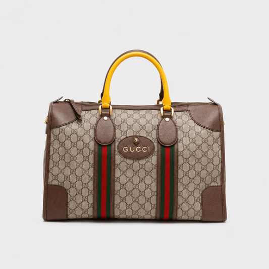 Neo Vintage GG Web Duffle Bag