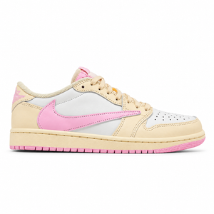 Travis Scott x Air Jordan 1 Retro Low OG "Muslin and Shy Pink"
