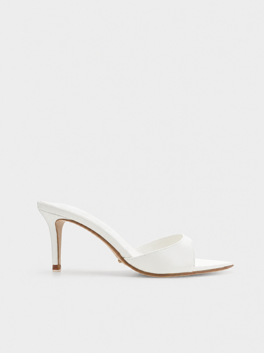 Celeste White Mule Hee