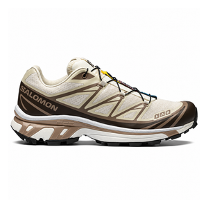 Salomon XT-6 Almond Milk Portabella – Trail Sneakers
