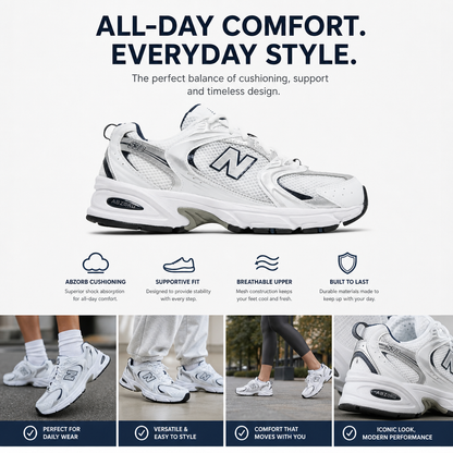 530 "White Natural Indigo"