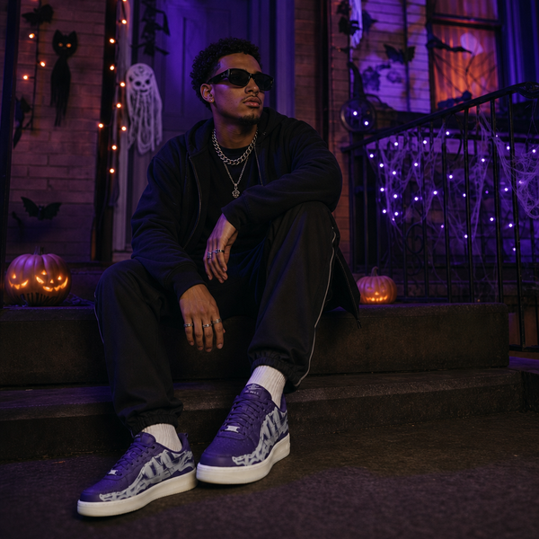 Air Force 1 Low "Purple Skeleton"