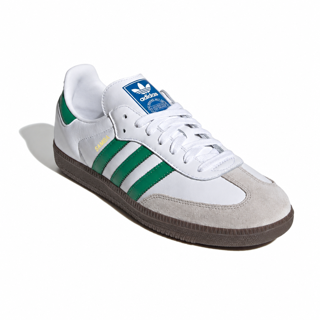 Samba OG "Cloud White Green"