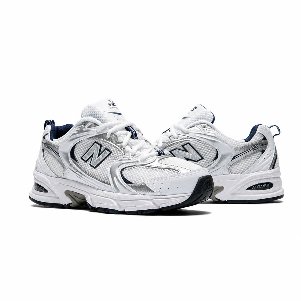 530 "White Silver Navy"