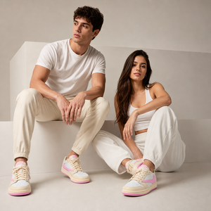 Travis Scott x Air Jordan 1 Retro Low OG "Muslin and Shy Pink"