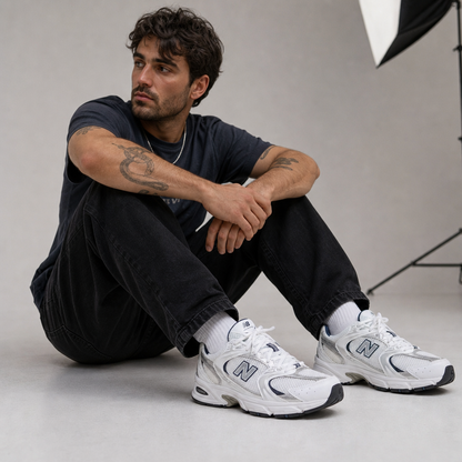 530 "White Natural Indigo"