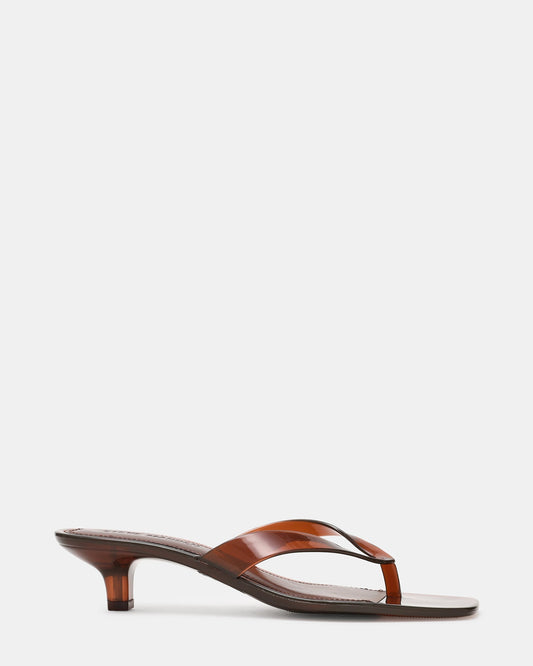 Sienna Jelly Sandal – Dark Amber