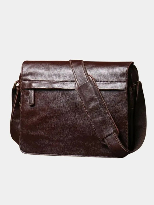 Classic Messenger Leather Bag - Verocci Essentials