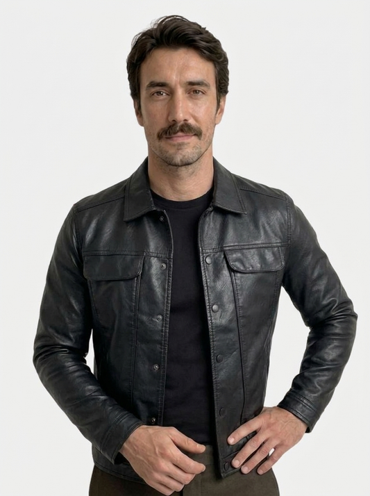 Bronze Rebel Leather Jacket – Verocci Essentials