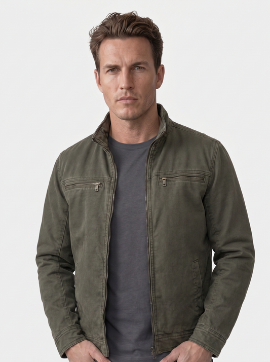 Valmont Vintage Olive Field Jacket - Verocci Essentials