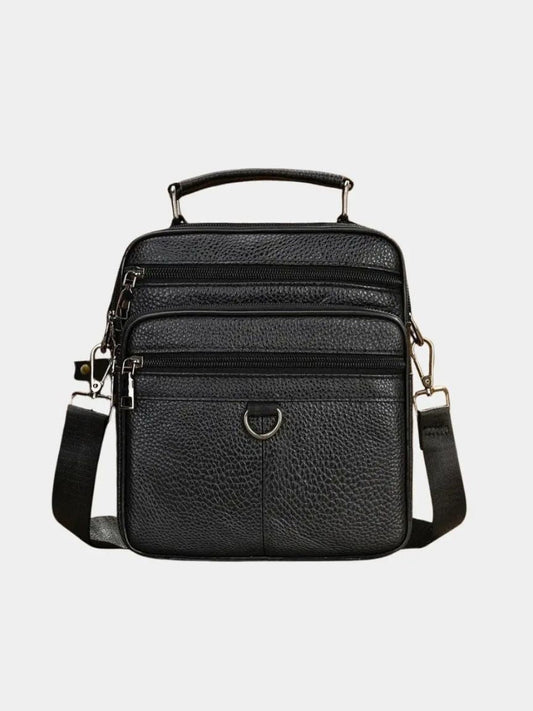 Leather Men's Shoulder Bag - Verocci Essentials