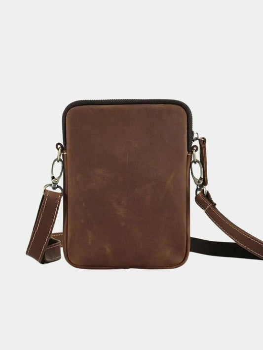 Minimalist Crossbody Leather Bag - Verocci Essentials