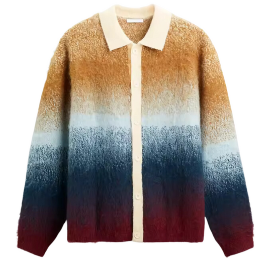 Ombre Vest  Rainbow