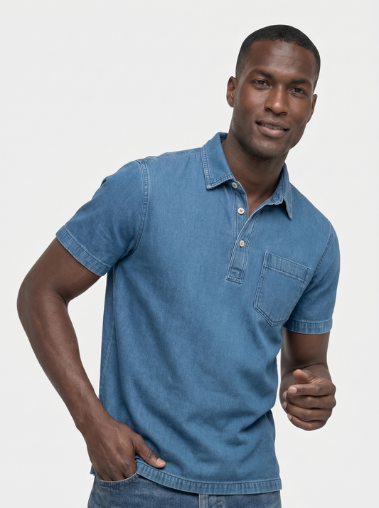 Bethlehem Blues Polo Shirt – Verocci Essentials