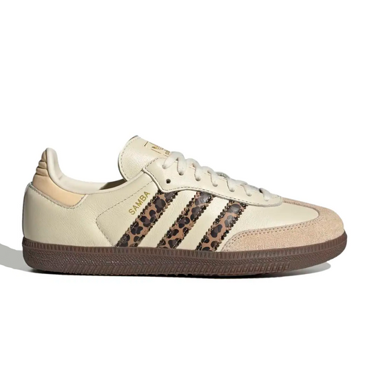 Samba OG "Leopard Cream White"